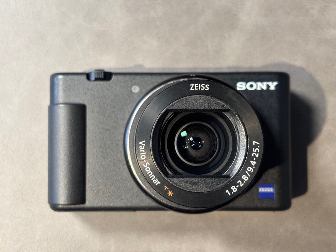 SONY VLOGCAM ZV-1 SMALLRIGウッドグリップ付