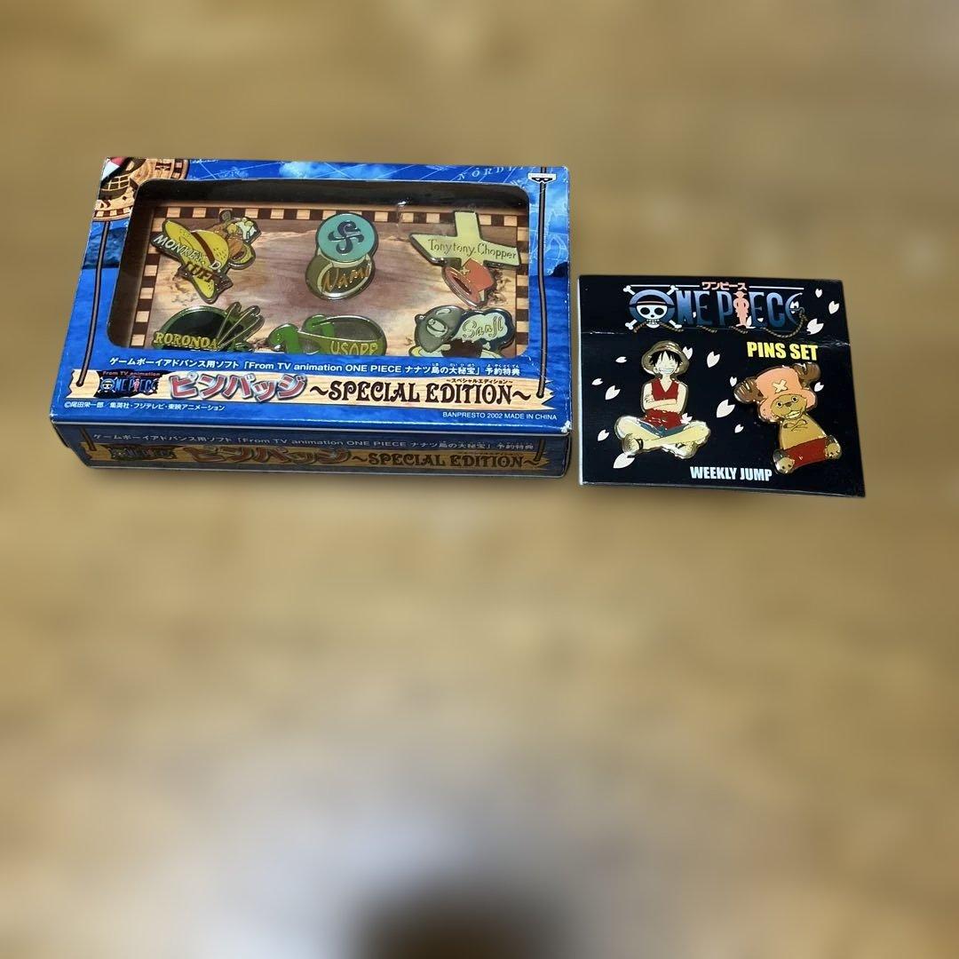 ワンピース　ONE PIECE ピンバッジ セット〜D