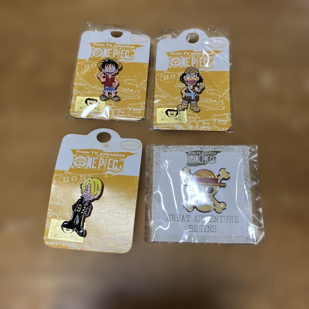 ワンピース　ONE PIECE ピンバッジ セット〜D