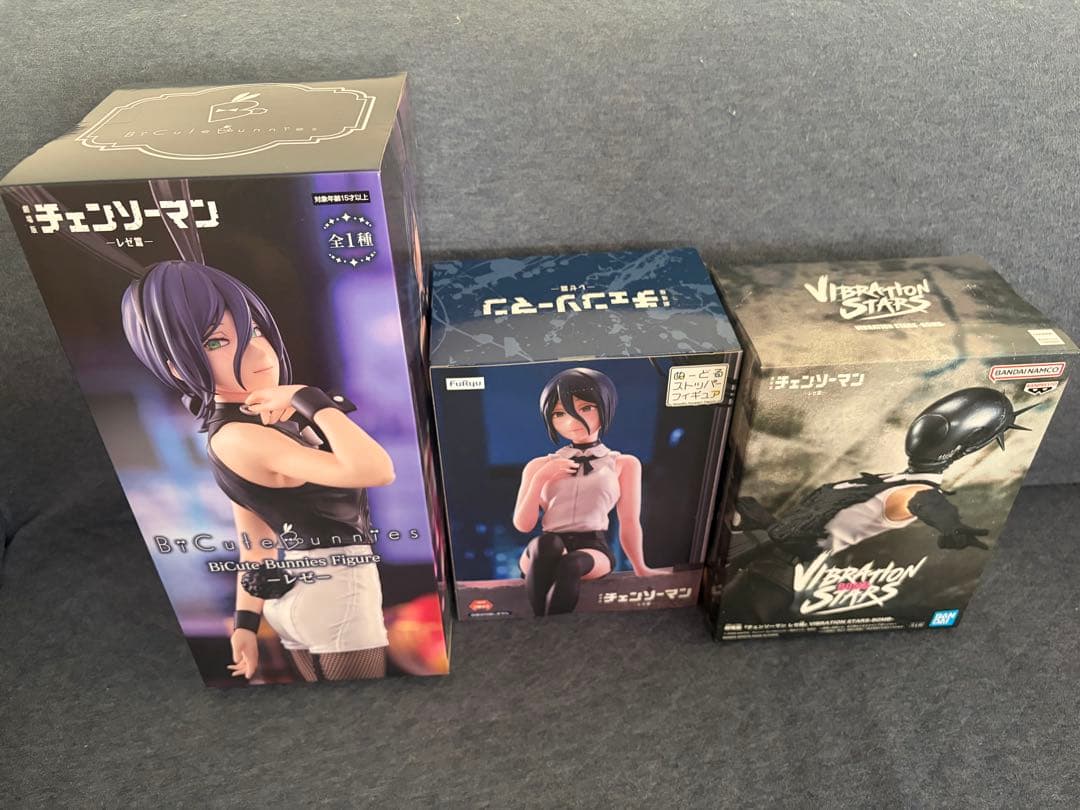 チェンソーマン レゼ編　レゼ・ボム　フィギア３体セット