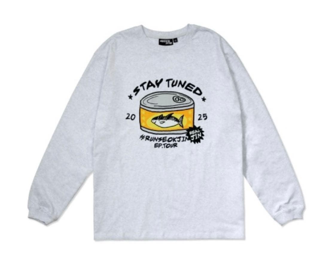 RUNSEOKJIN_EP.TOUR ツナ缶　ロングスリーブTシャツ