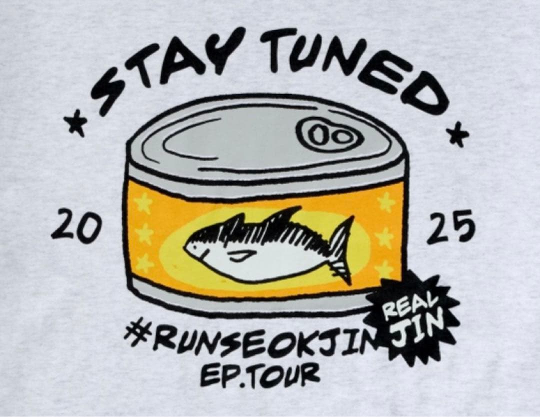 RUNSEOKJIN_EP.TOUR ツナ缶　ロングスリーブTシャツ