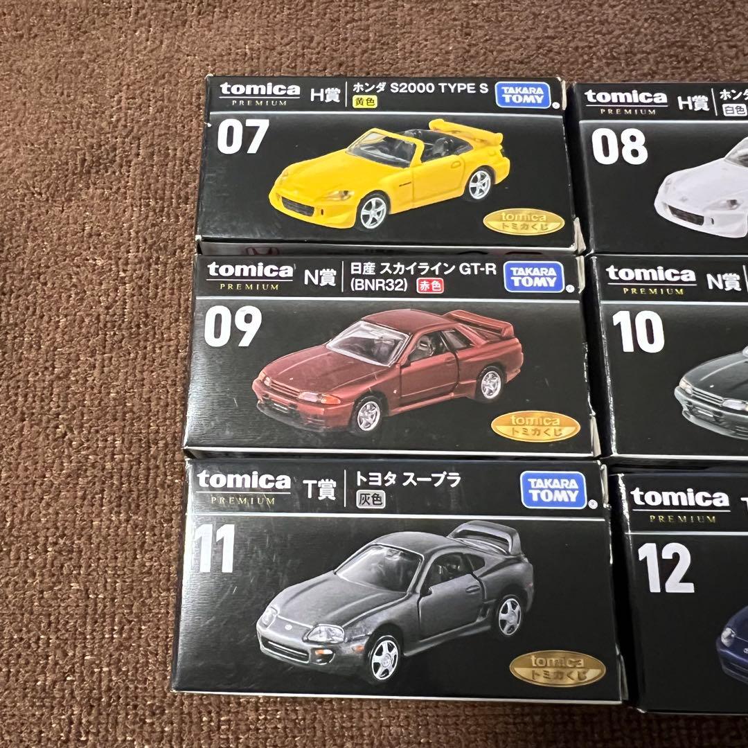 一番くじ トミカくじ トミカプレミアム H賞 N賞 T賞 6個セット 希少