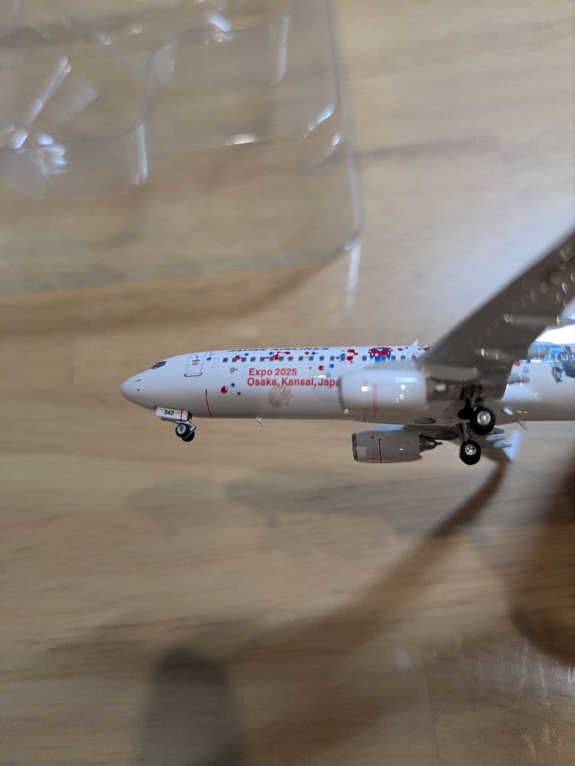 【新品】日本航空 B737-800 ミャクミャク・ガンダムJET JA342J