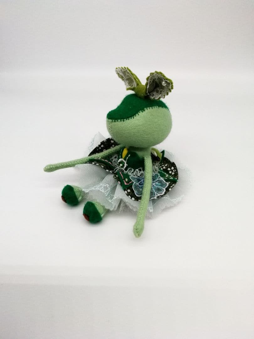 うさぎのバレリーナ　エメラルド