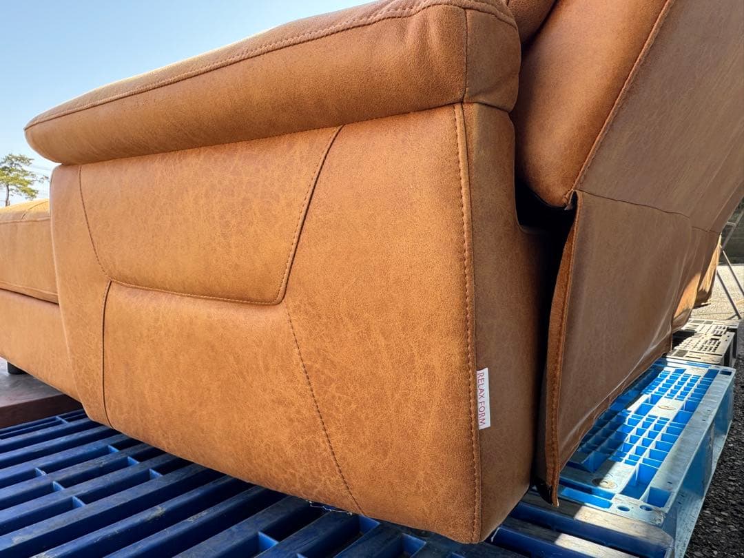 ドラゴ スモールカウチソファ RELAX FORM 片側電動