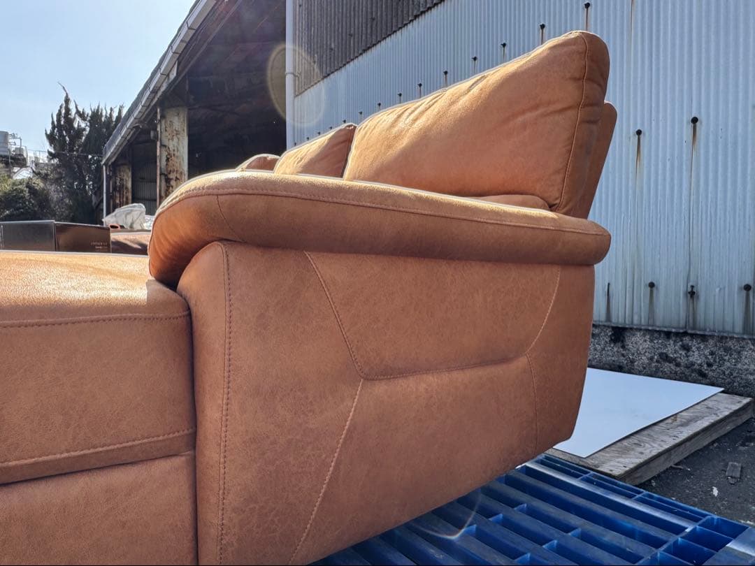 ドラゴ スモールカウチソファ RELAX FORM 片側電動