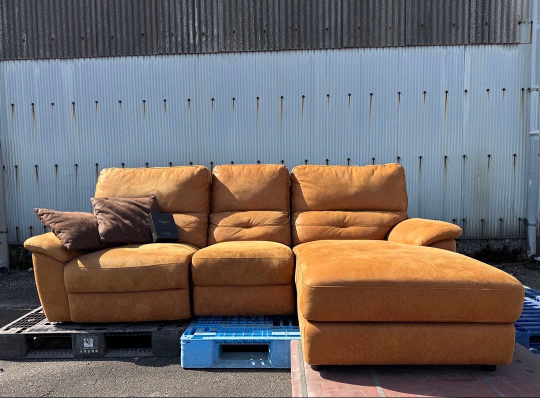 ドラゴ スモールカウチソファ RELAX FORM 片側電動