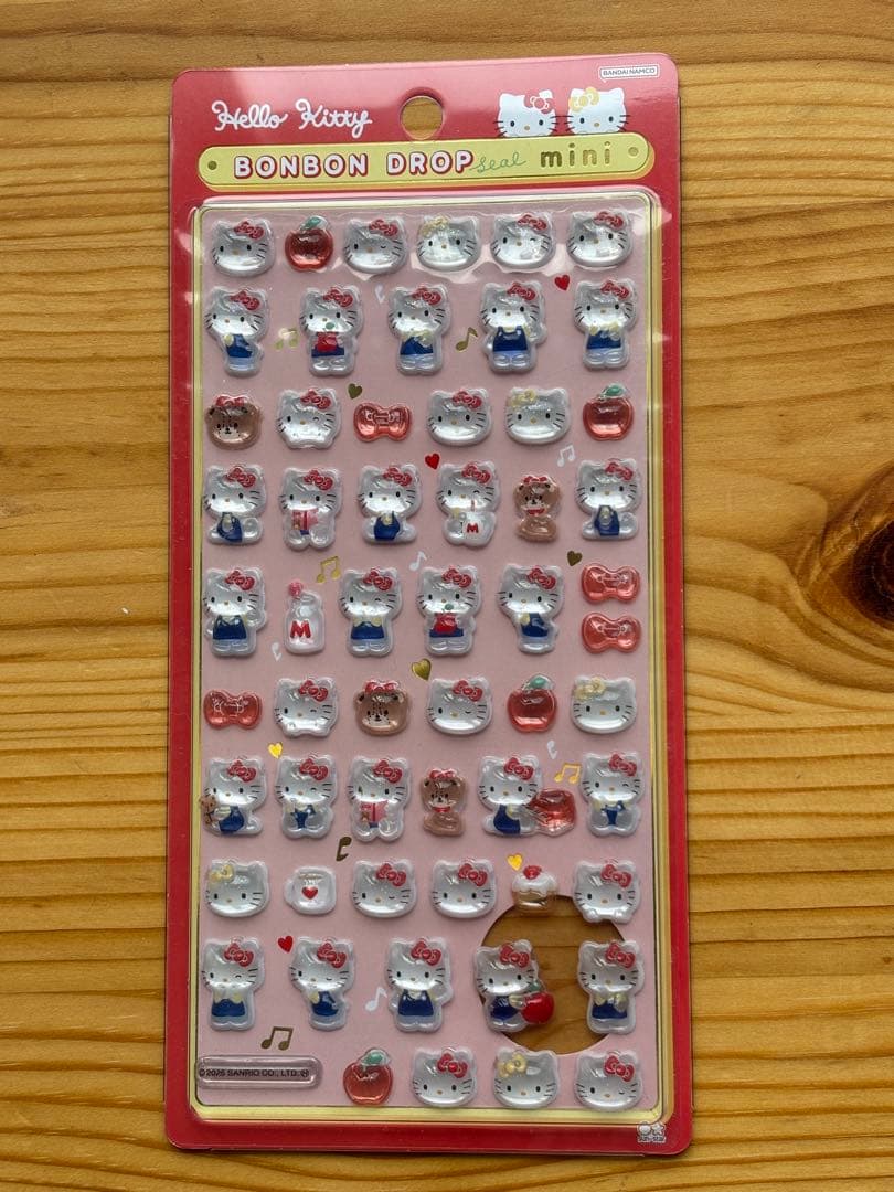 【正規品】 サンリオ ボンボンドロップシール ミニ 5枚セット