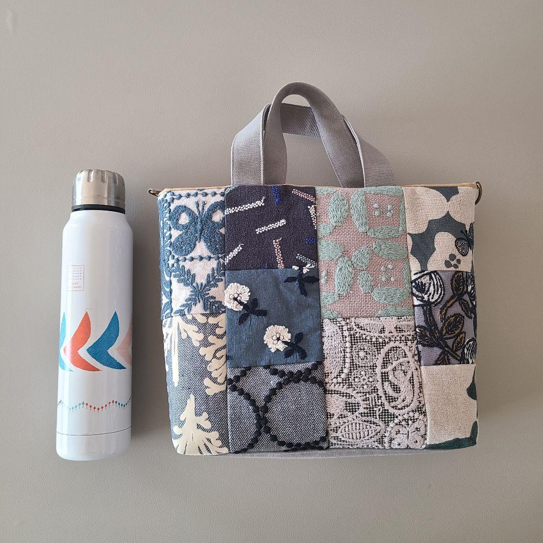 ミナペルホネン　ハンドメイドバッグ・15