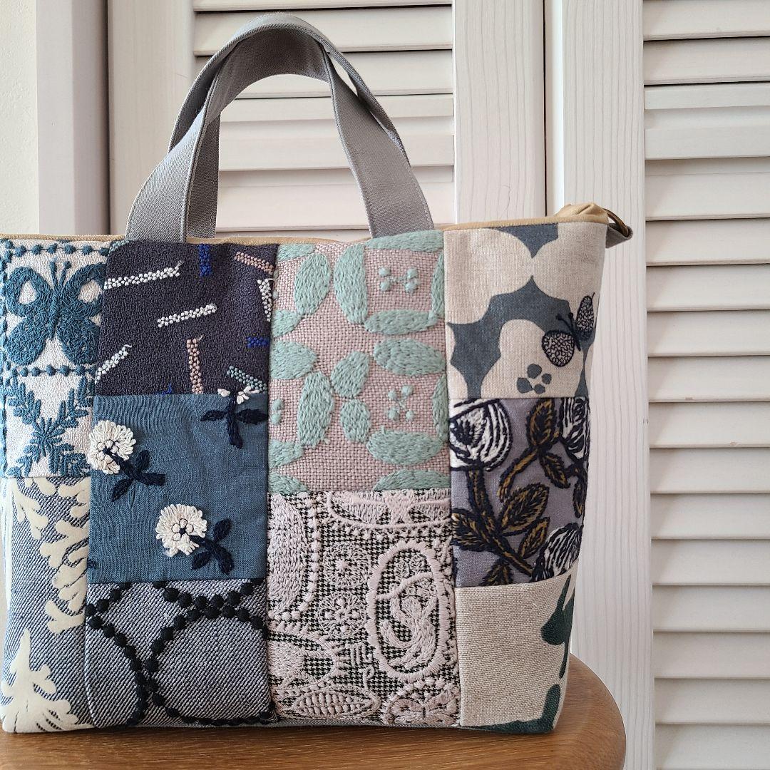 ミナペルホネン　ハンドメイドバッグ・15