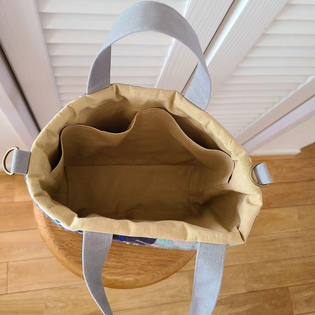 ミナペルホネン　ハンドメイドバッグ・15