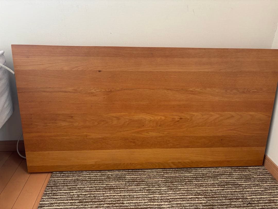 【中古品】無印良品　学習習机　オーク材