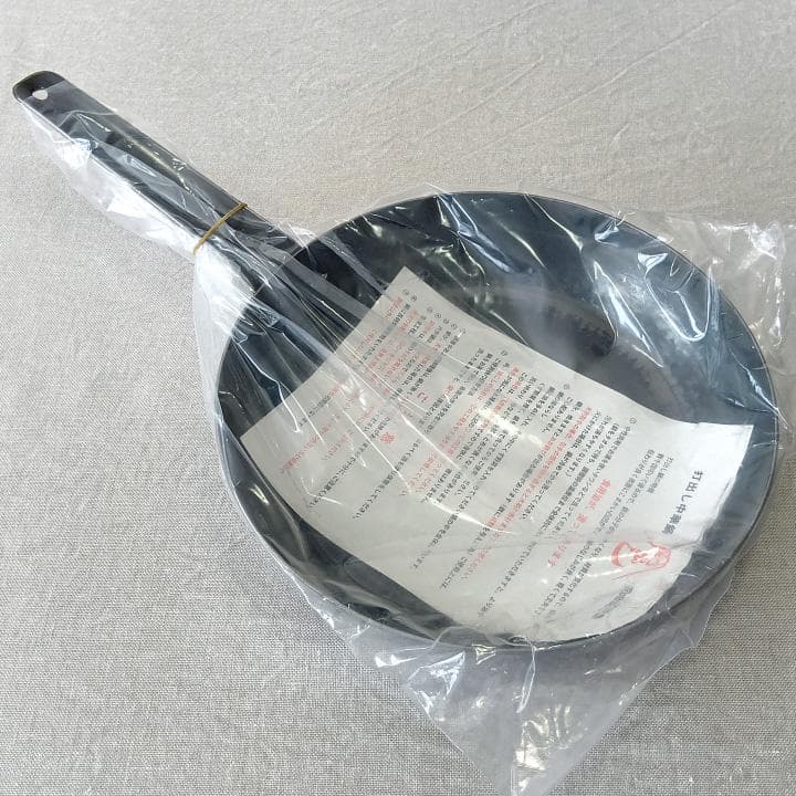 山田工業所 打出し鉄フライパン(板厚2.3mm)　30cm