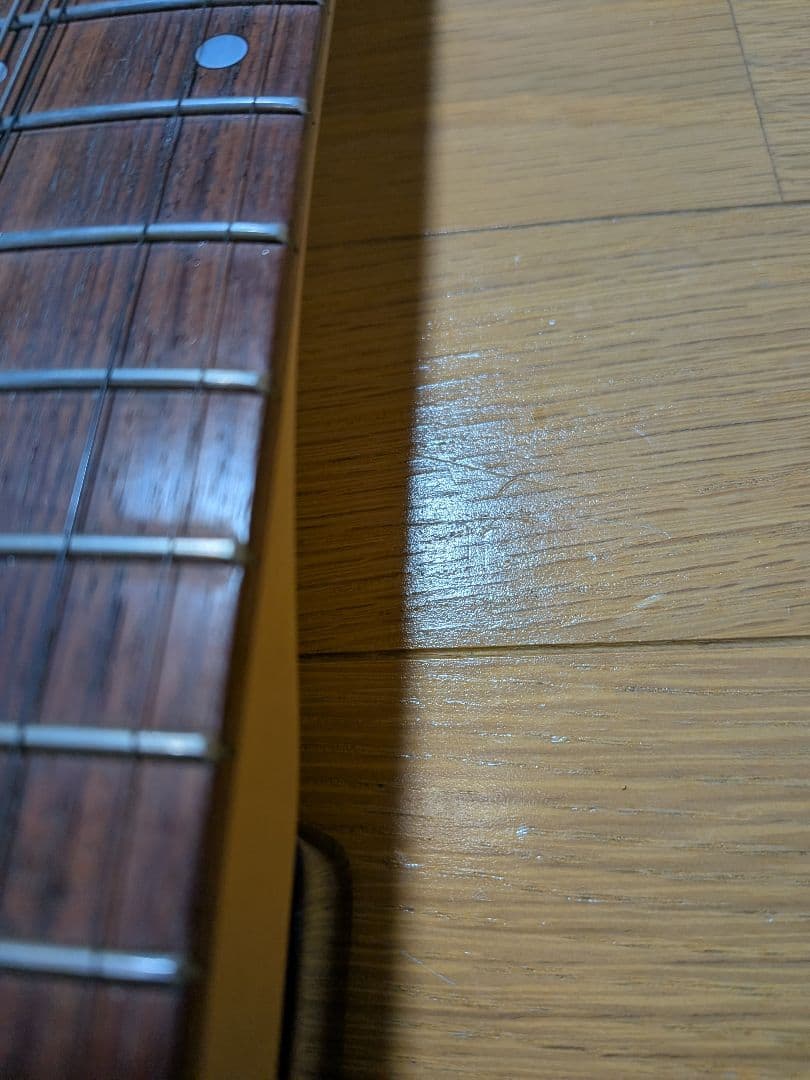 Ibanez ブラックエレキギター縄あり ギターケース付き