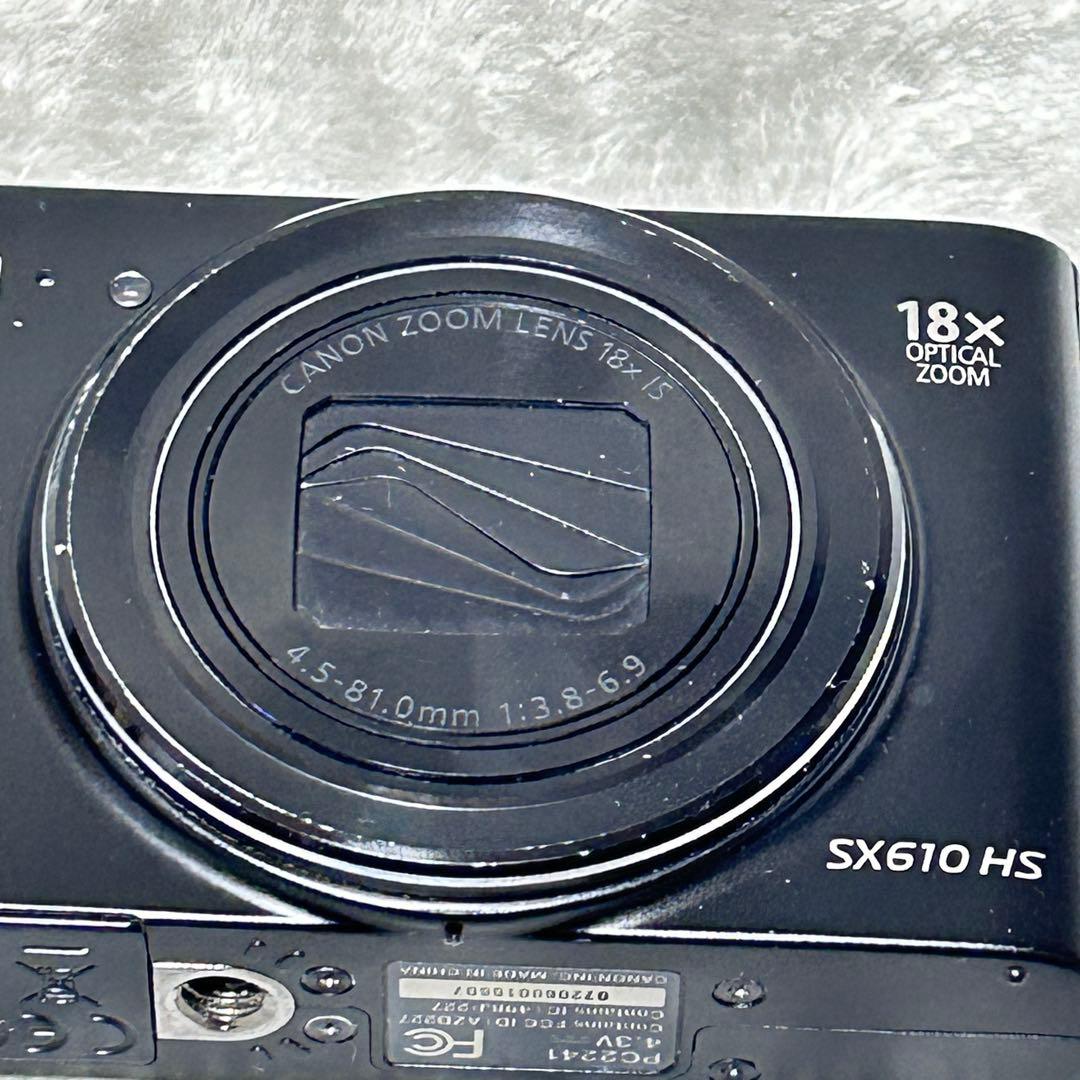 【動作品】Canon PowerShot SX610 HS Wi-Fi