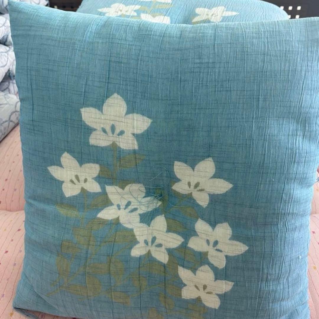 夏座布団　わ座布団　日本製　手作り55×59 5枚組