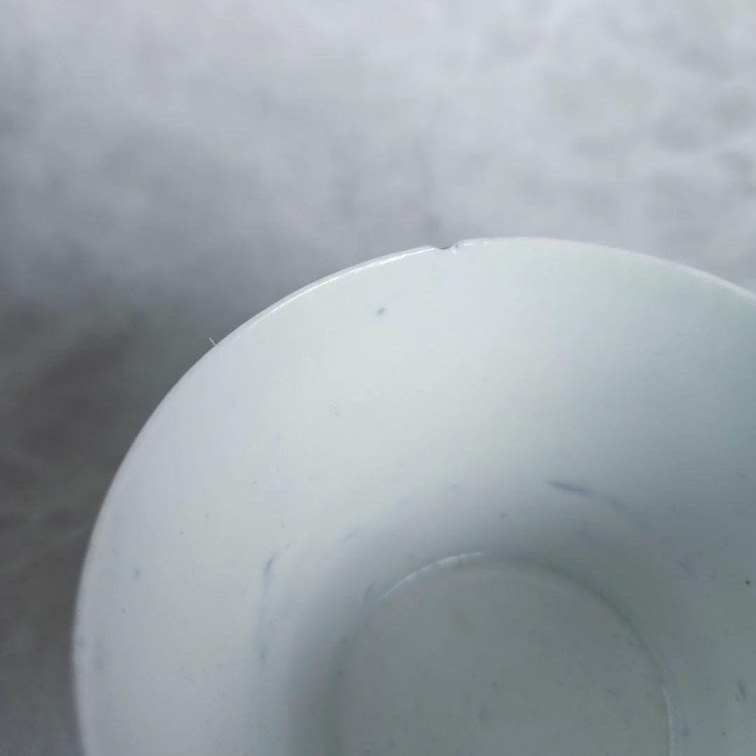 古伊万里　染付　猪口　向付　ほおずき　アンティーク　骨董　覗き　江戸時代