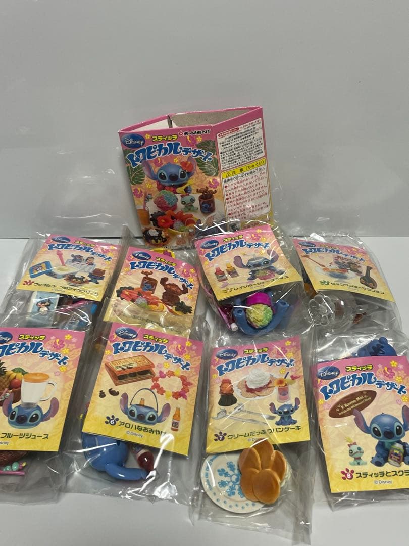リーメント ディズニー スティッチ トロピカルデザート 全8種 フルコンプ