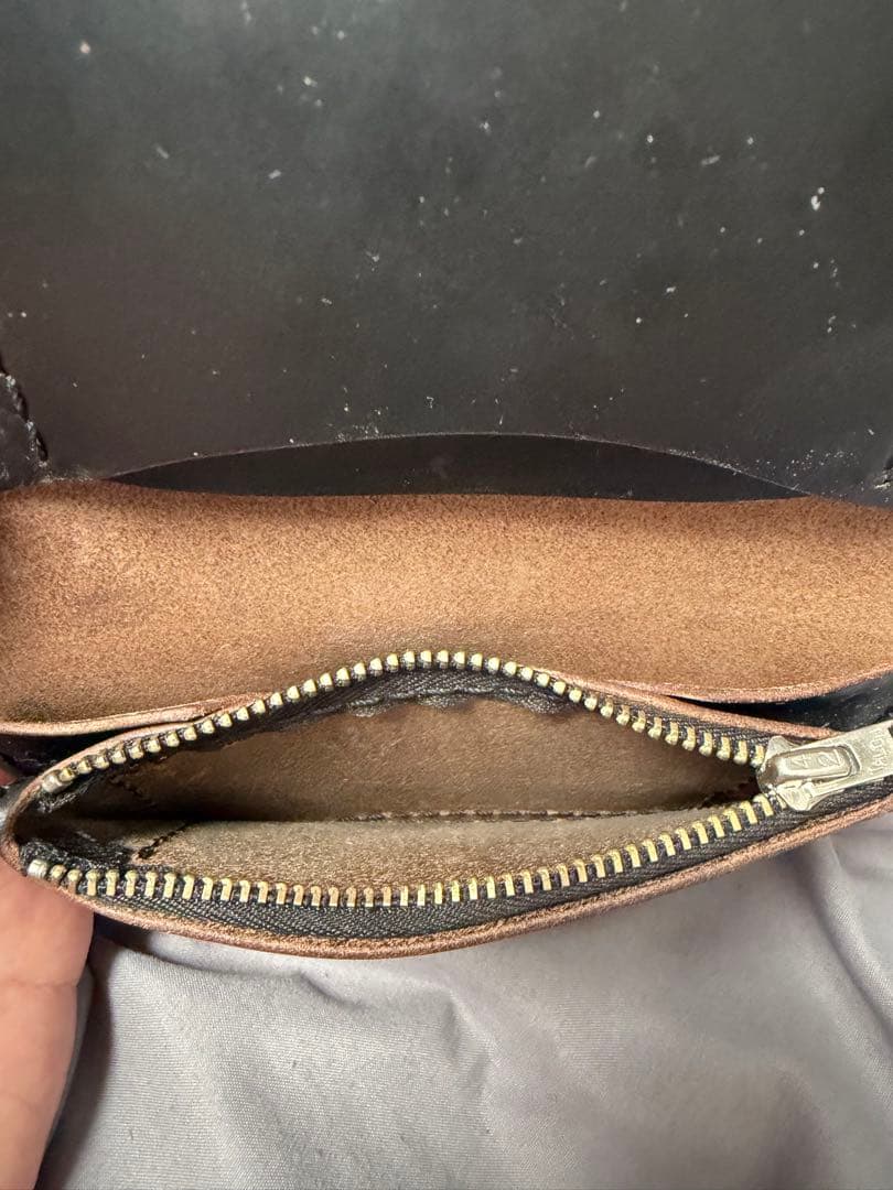 トラッカーウォレット クロムエクセル　コンチョ　シルバー925 ショー