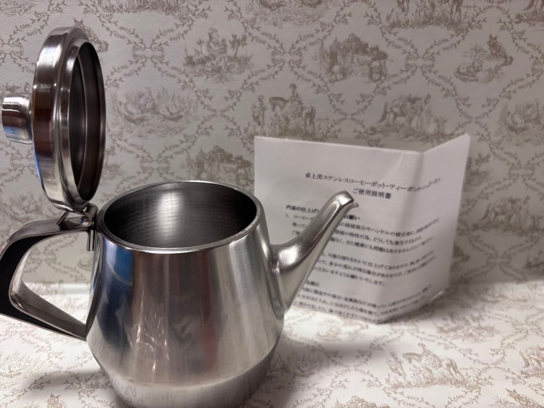 【新品】仔犬印 旧型　エルム ティーポット 5人用 900ml