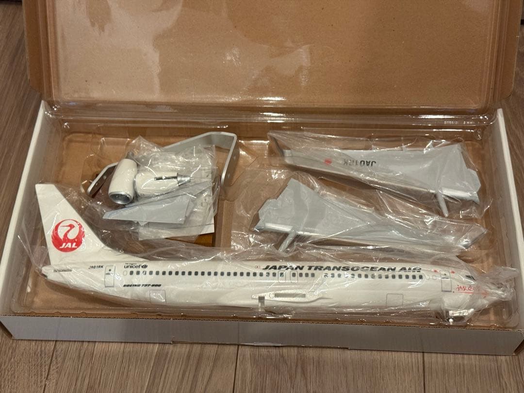超レア！！JTA日本トランスオーシャン航空 B737-800 1/100モデル