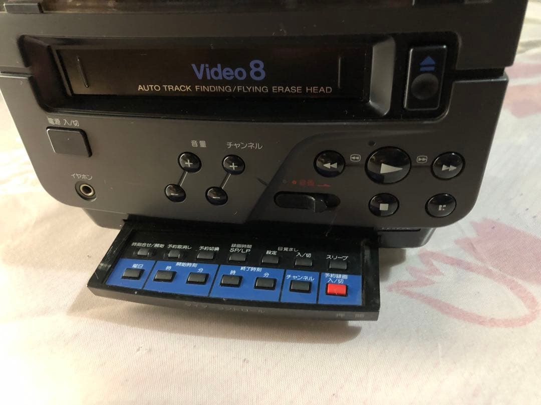 小型SONY video 8 COMBO ビデオ8一体型テレビ