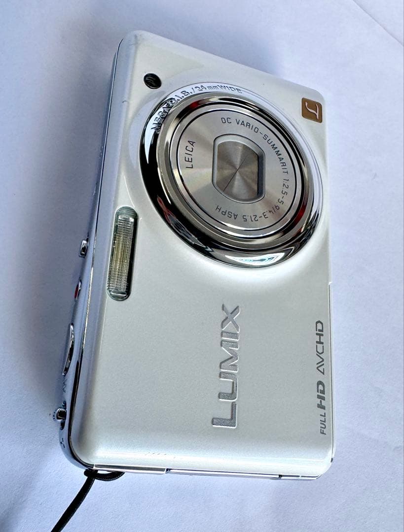 パナソニック LUMIX DMC-FX77 デジカメ ケースバッテリー充電器付き