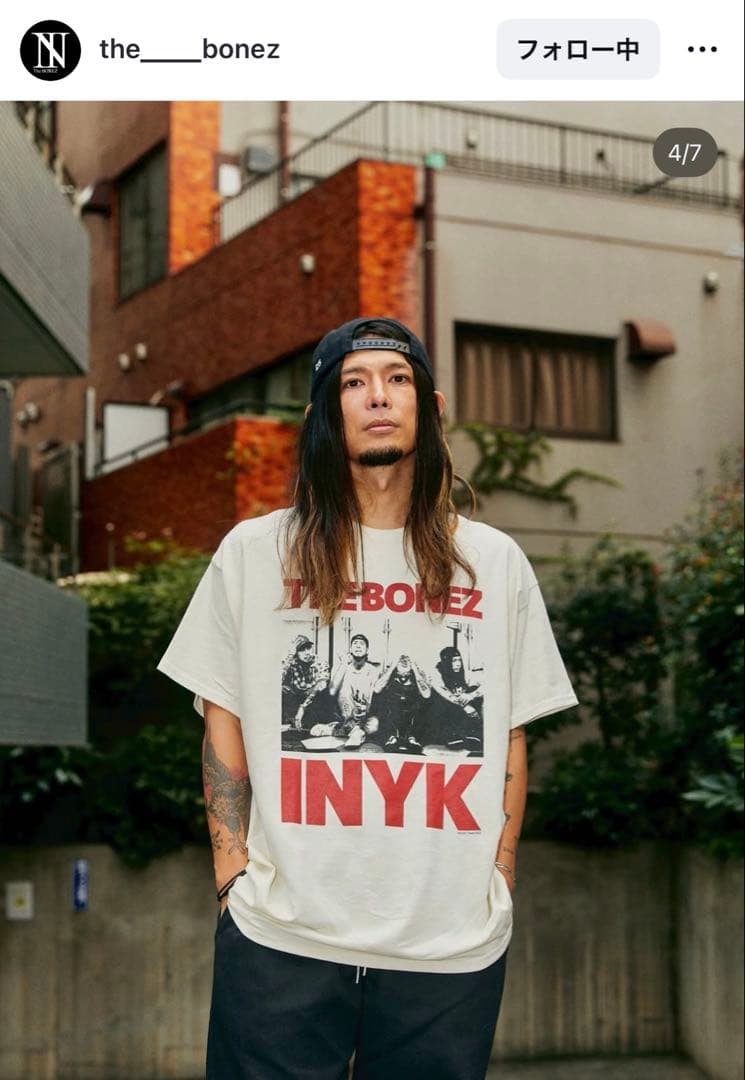 ピクオ様）THE BONEZ INYK Tシャツ XL