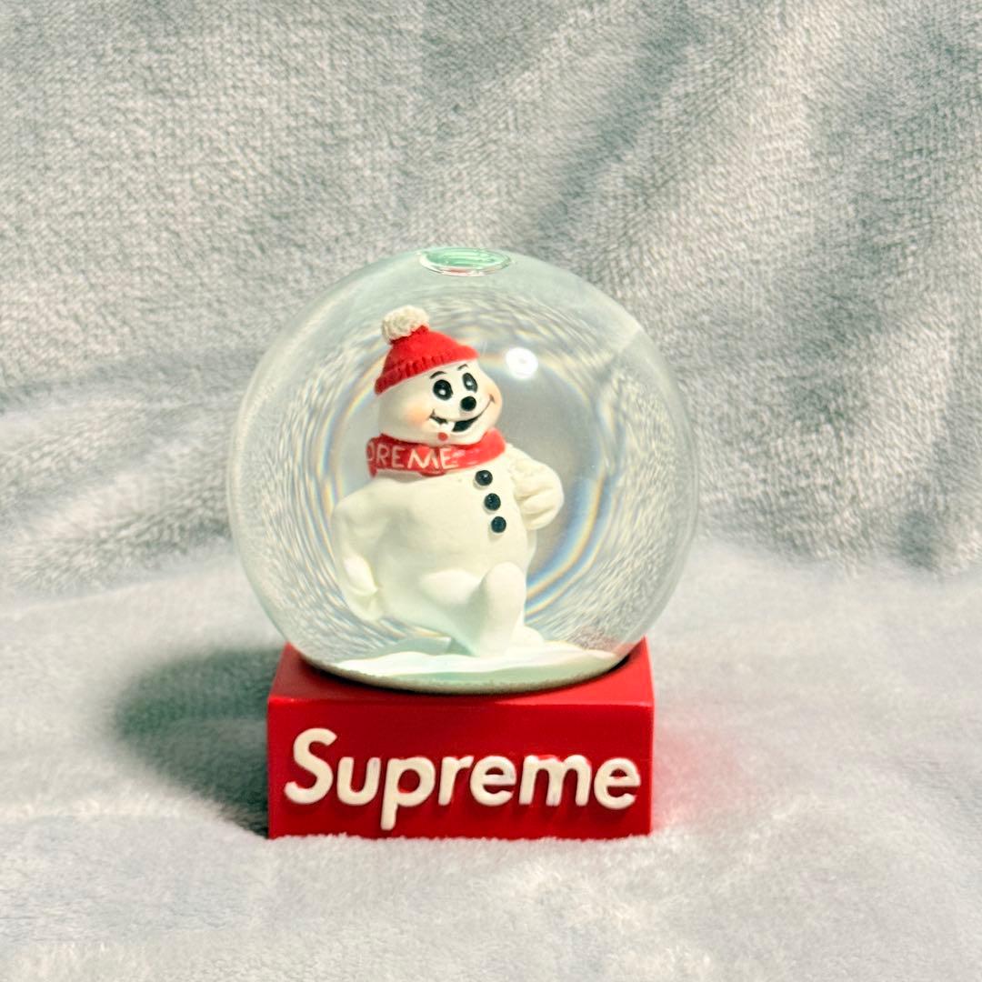 Supreme スノーマン スノードーム man globe