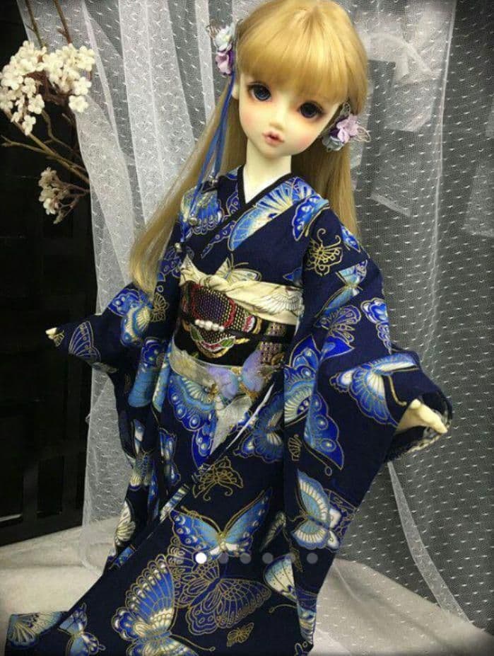 G08 BJD 1/3 ドール 衣装 人形服 和服 8点セット ハンドメイド