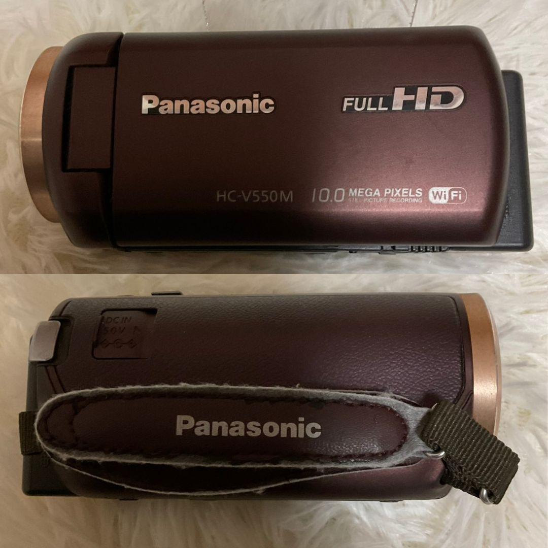 【簡易動作確認済】Panasonic HC-V550M デジタルビデオカメラ