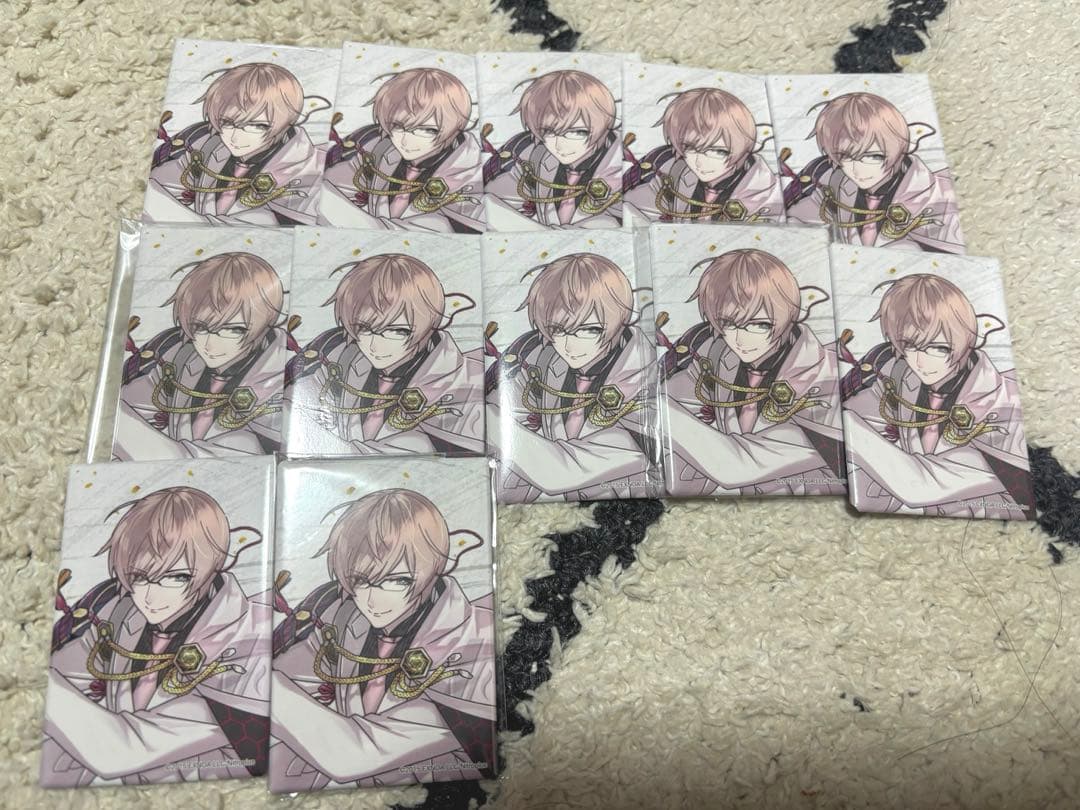 亀甲貞宗 五周年記念祝画スクエア缶バッジ