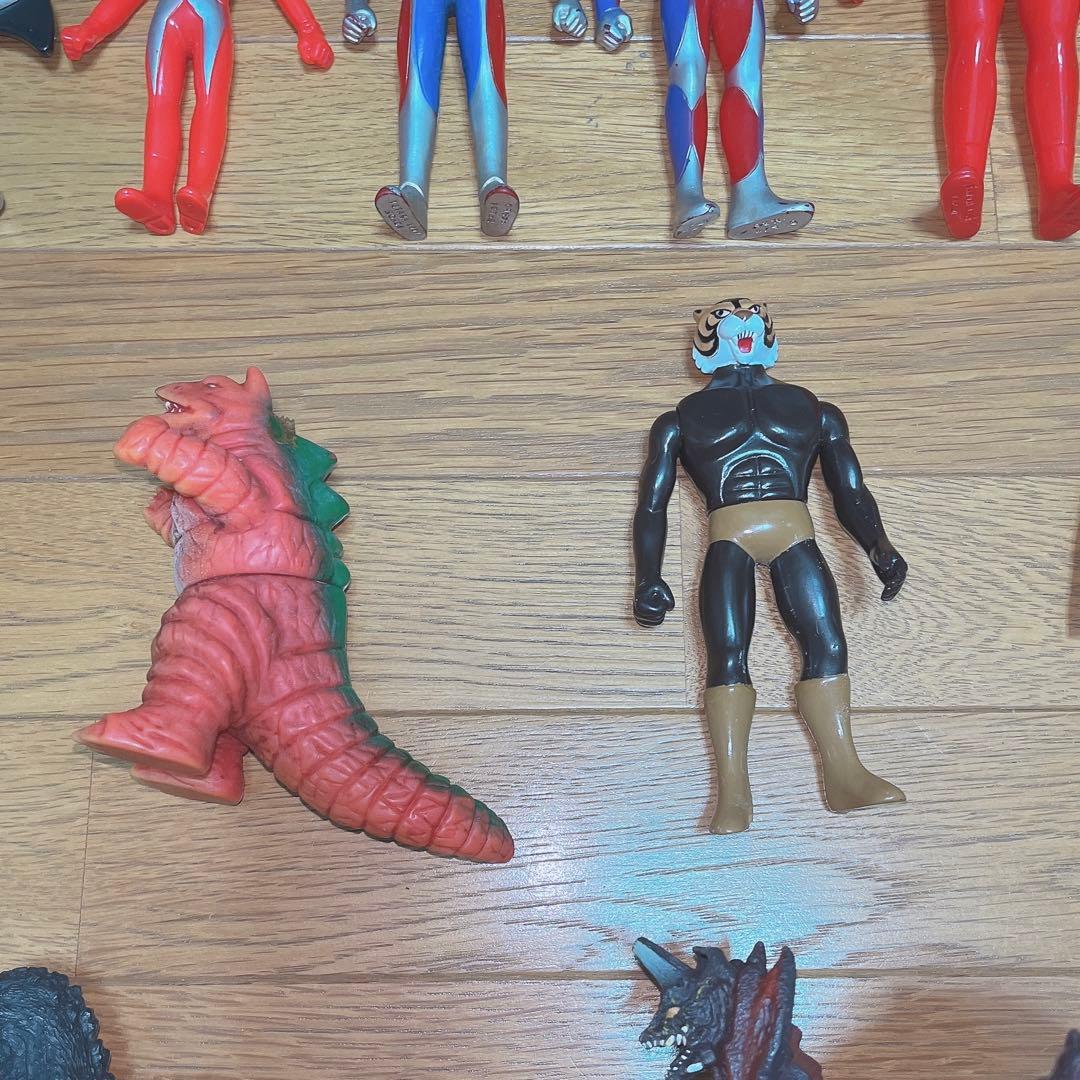 激レア　ウルトラマン　ゴジラ　ウルトラ怪獣ソフビ　フィギュア　まとめ売り