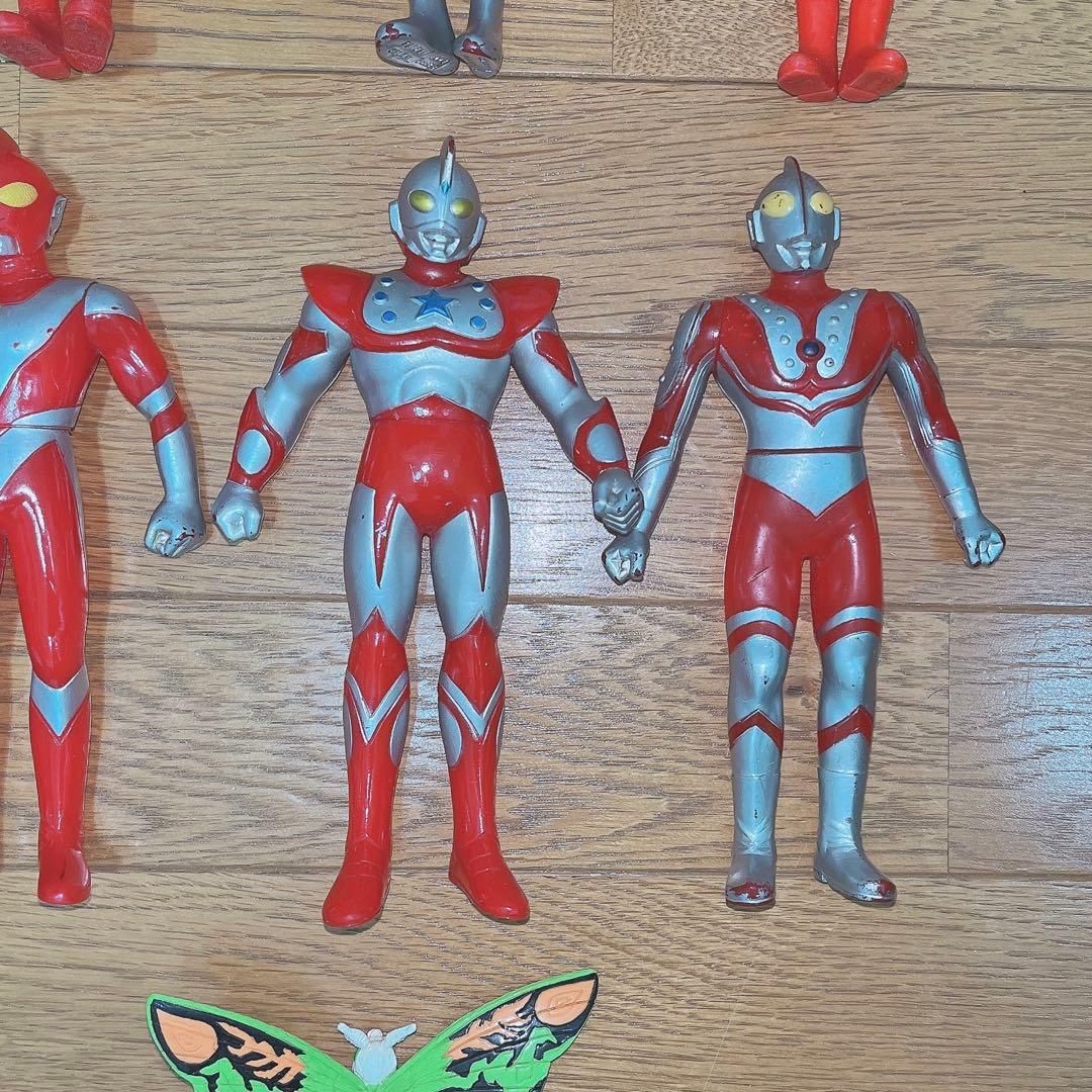 激レア　ウルトラマン　ゴジラ　ウルトラ怪獣ソフビ　フィギュア　まとめ売り