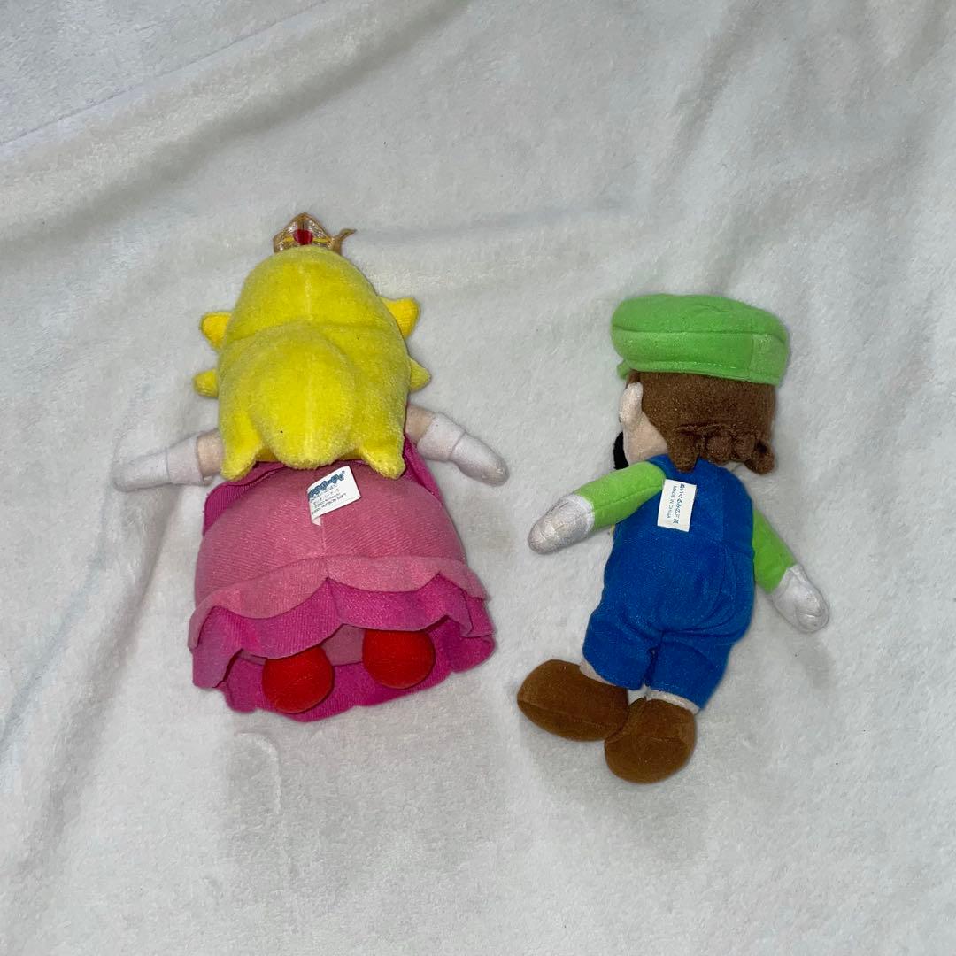 O*i様 マリオパーティ5 ピーチ ルイージ ぬいぐるみ