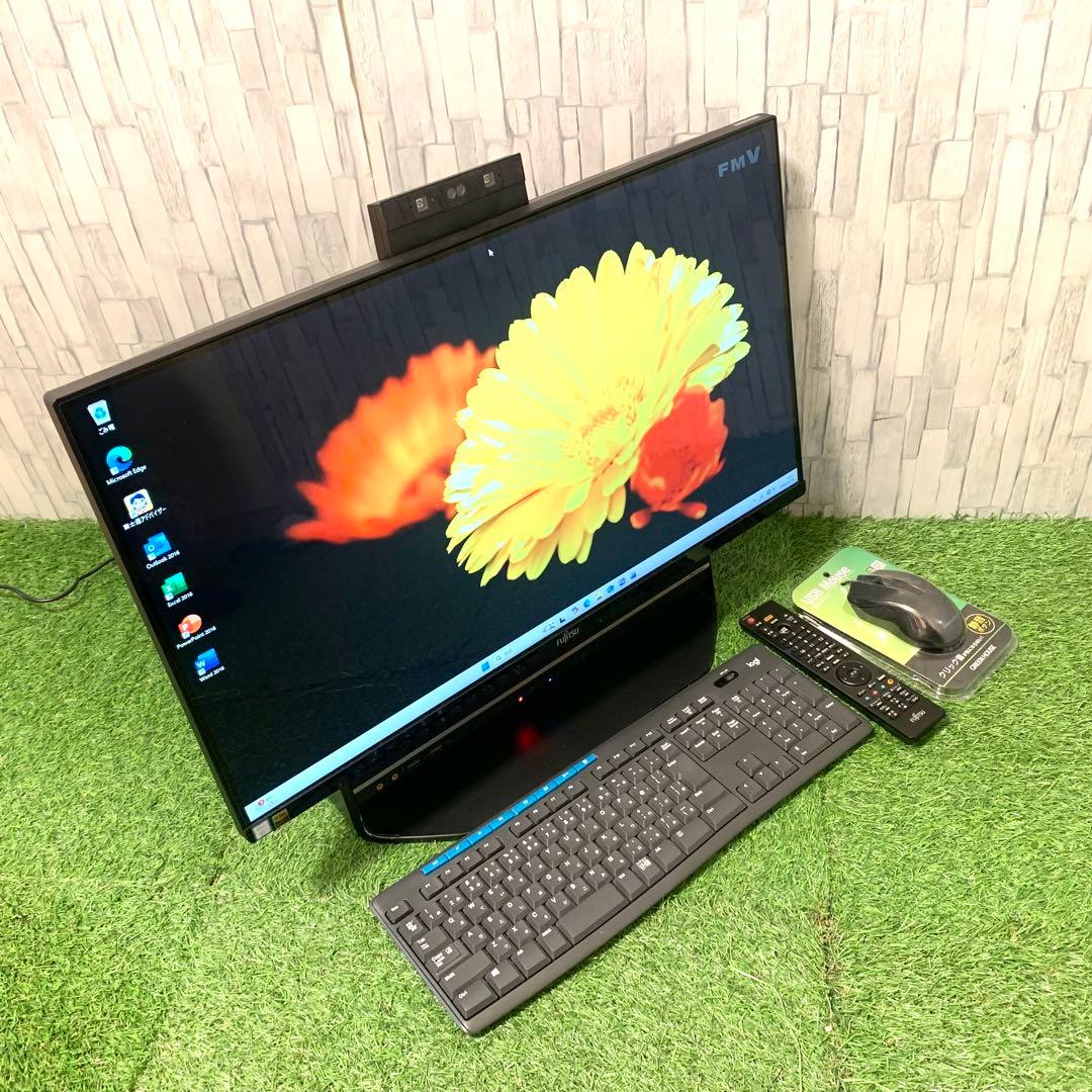 プロ整備済 富士通 i7 Office TV Win11 BD FH90/B3