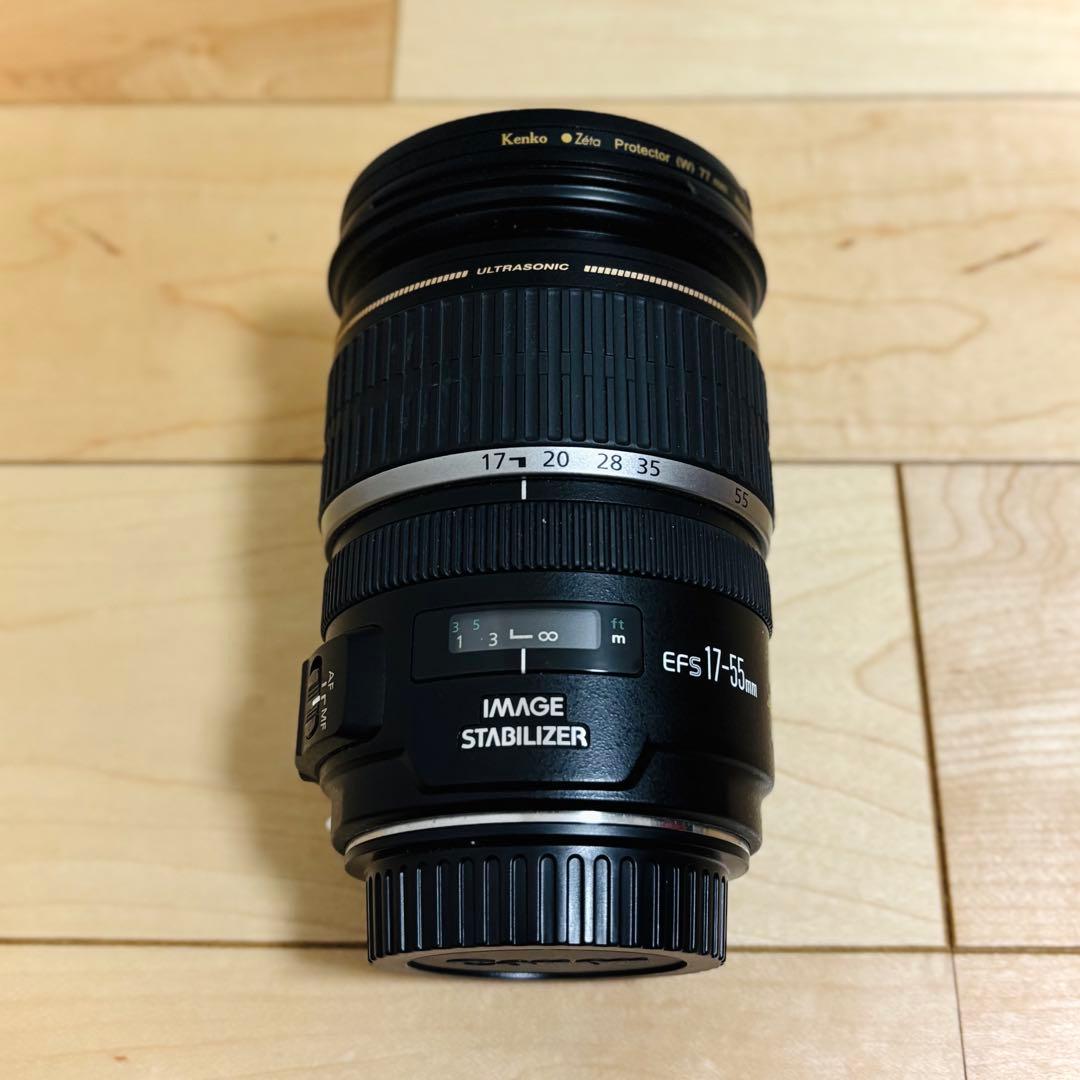 Canon キヤノン EF-S 17-55mm F2.8 IS USM +フード
