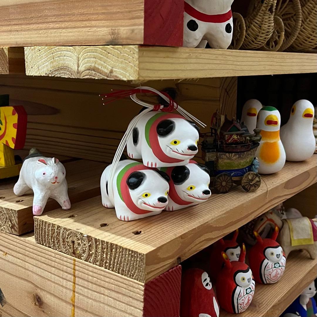 無印良品福缶会津張り子LisaLarsonリサ・ラーソン猫マイキー張子民芸縁起物