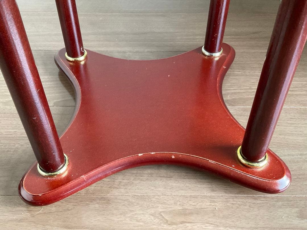 電話台　花台　レトロ　アンティーク サイドテーブル