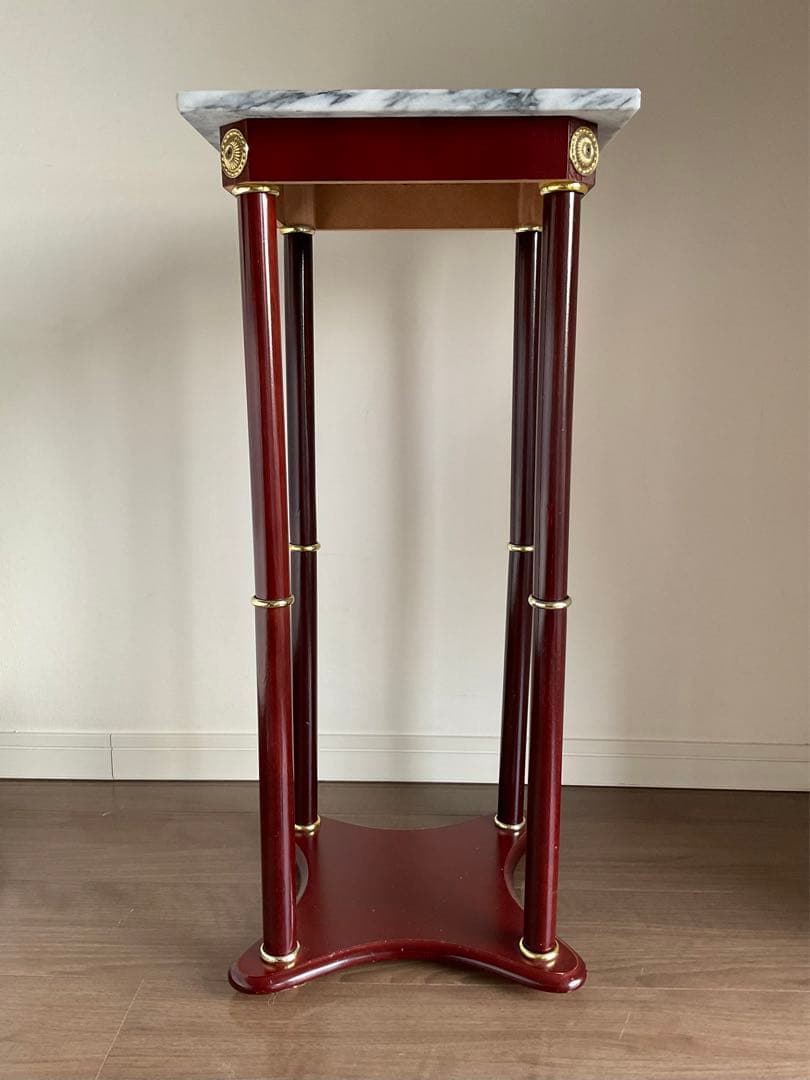 電話台　花台　レトロ　アンティーク サイドテーブル