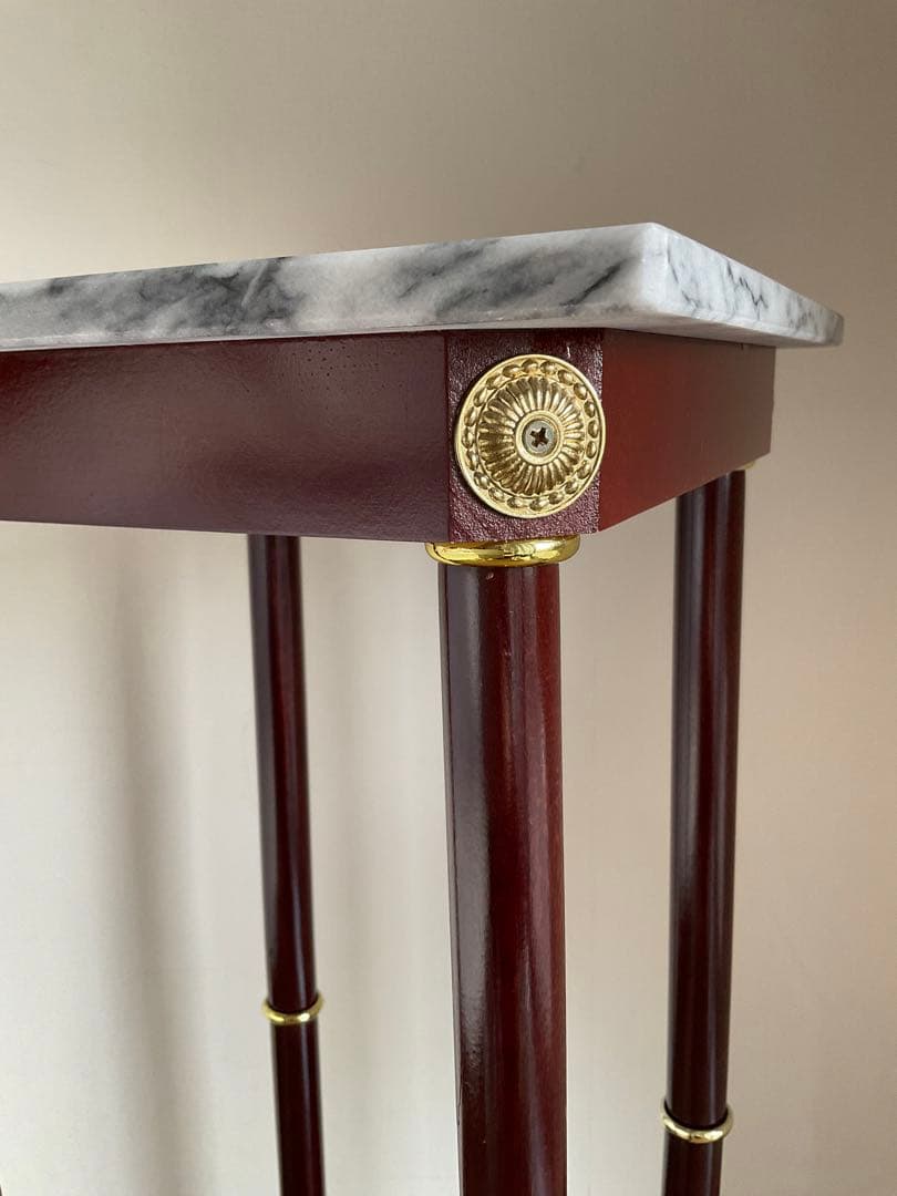 電話台　花台　レトロ　アンティーク サイドテーブル