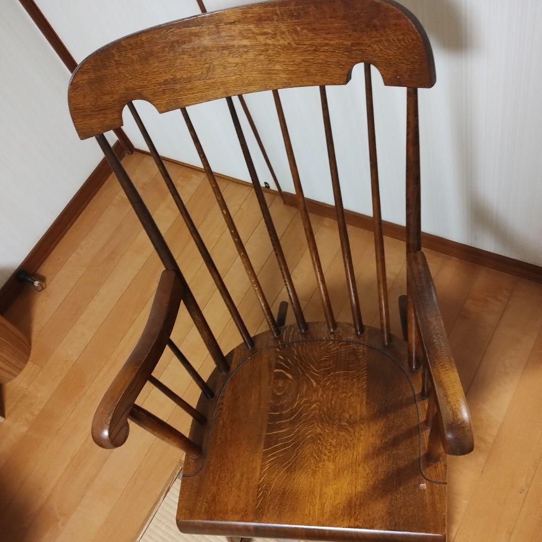 飛騨産業 キツツキ 木製 ロッキングチェア ヴィンテージ 椅子