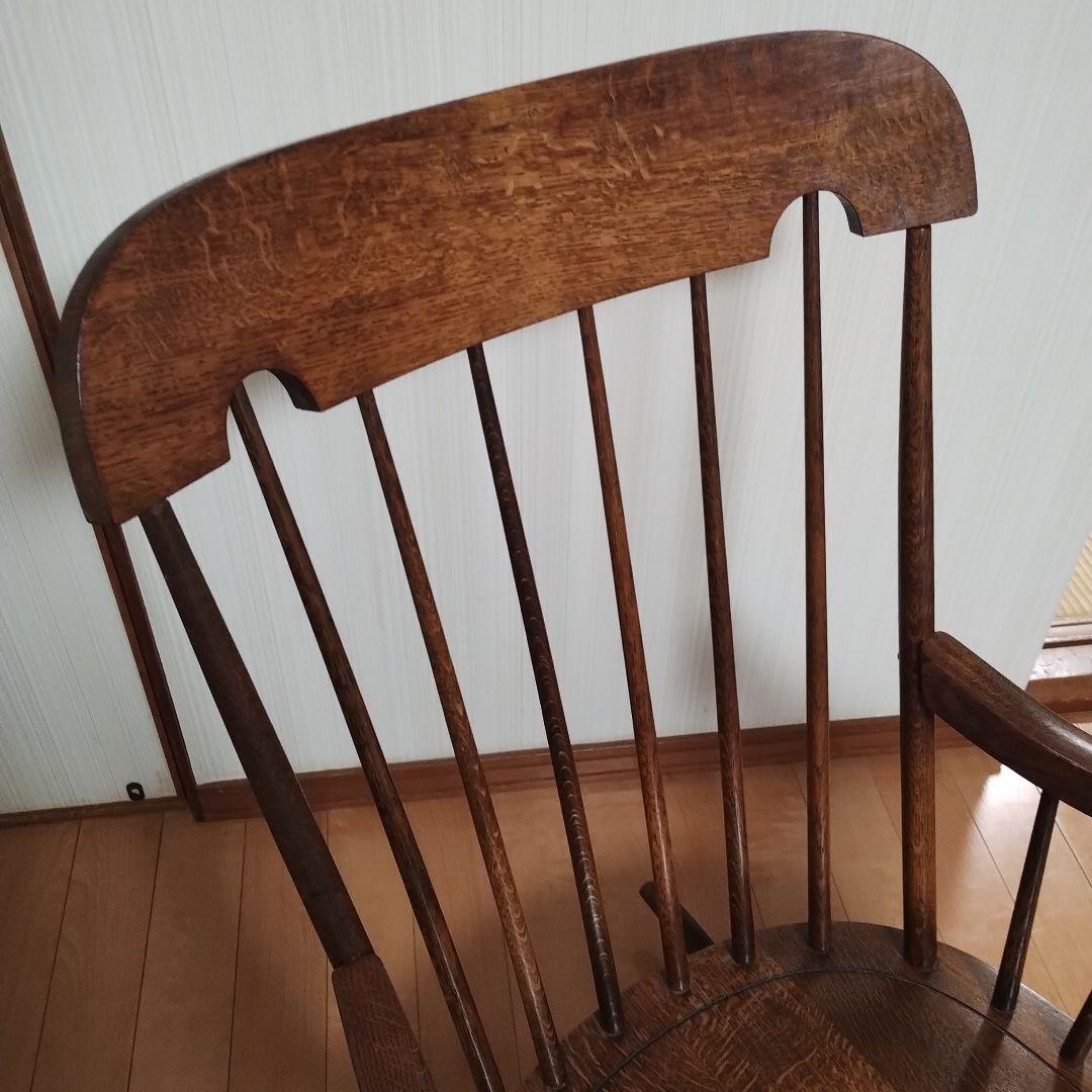 飛騨産業 キツツキ 木製 ロッキングチェア ヴィンテージ 椅子