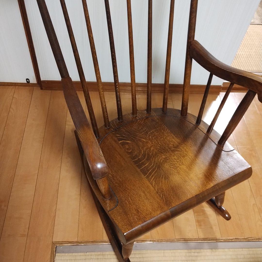 飛騨産業 キツツキ 木製 ロッキングチェア ヴィンテージ 椅子