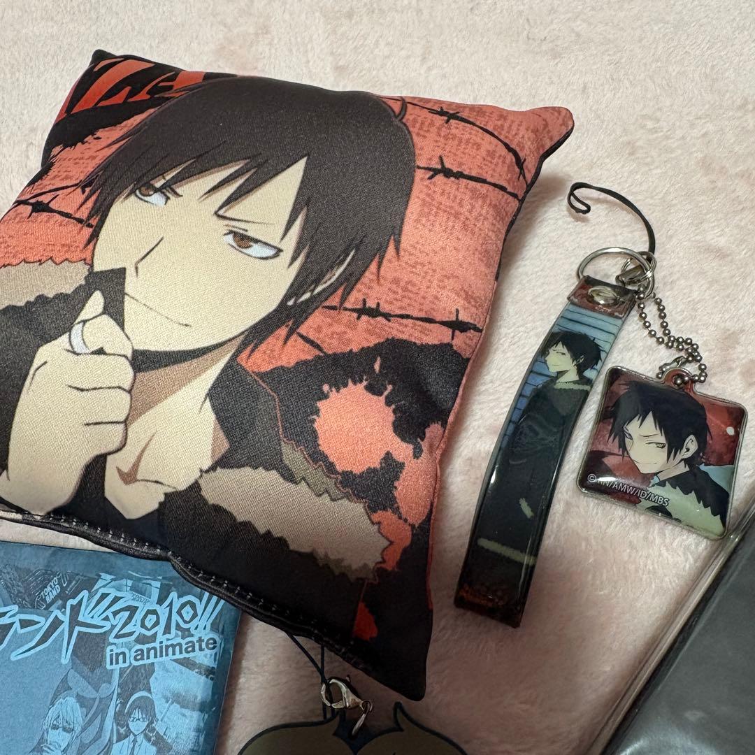 デュラララ 臨也のリング ミニクッション 等