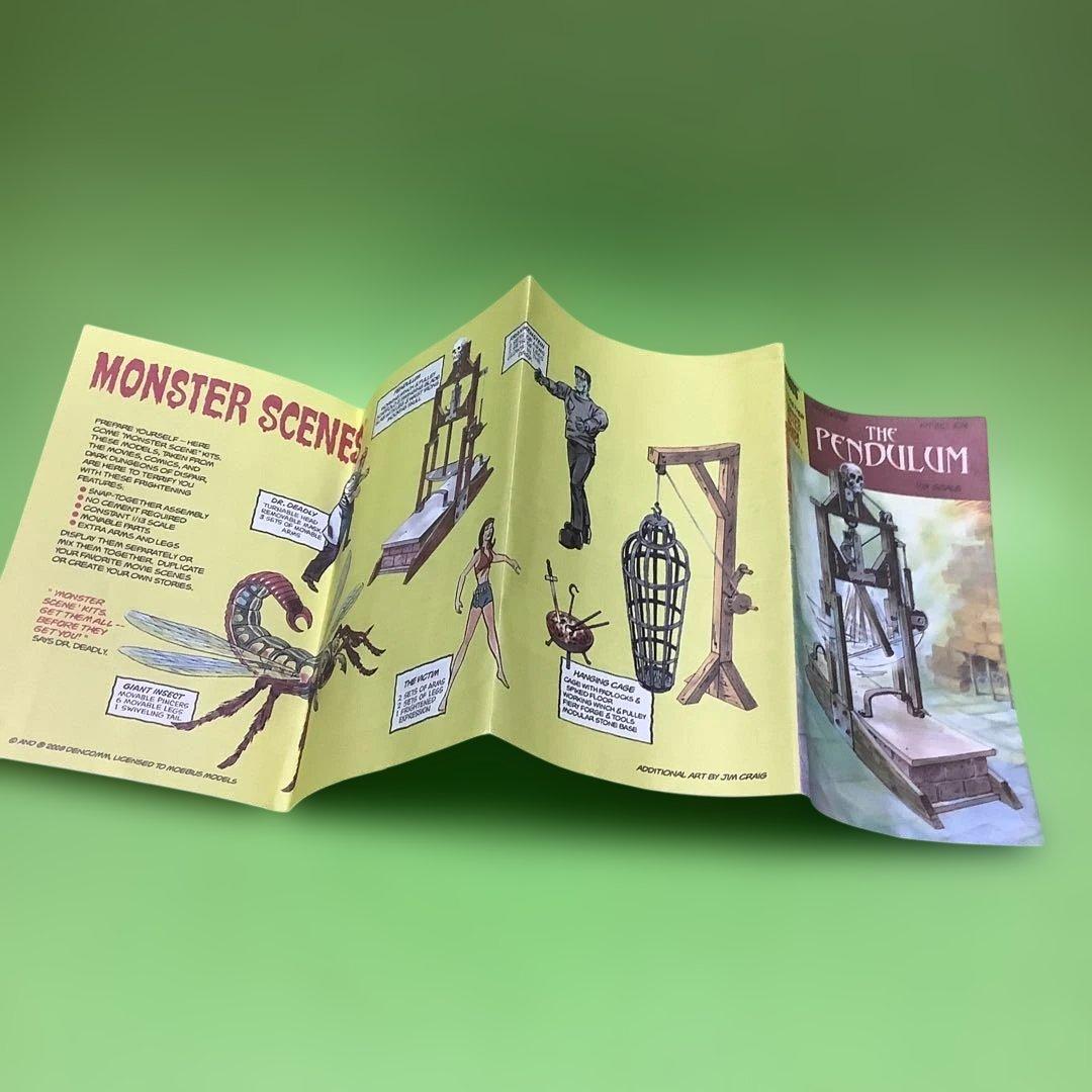 オーロラプラモデル★復刻★メビウスモデル★モンスターシーン★ペンデュラム★拷問具