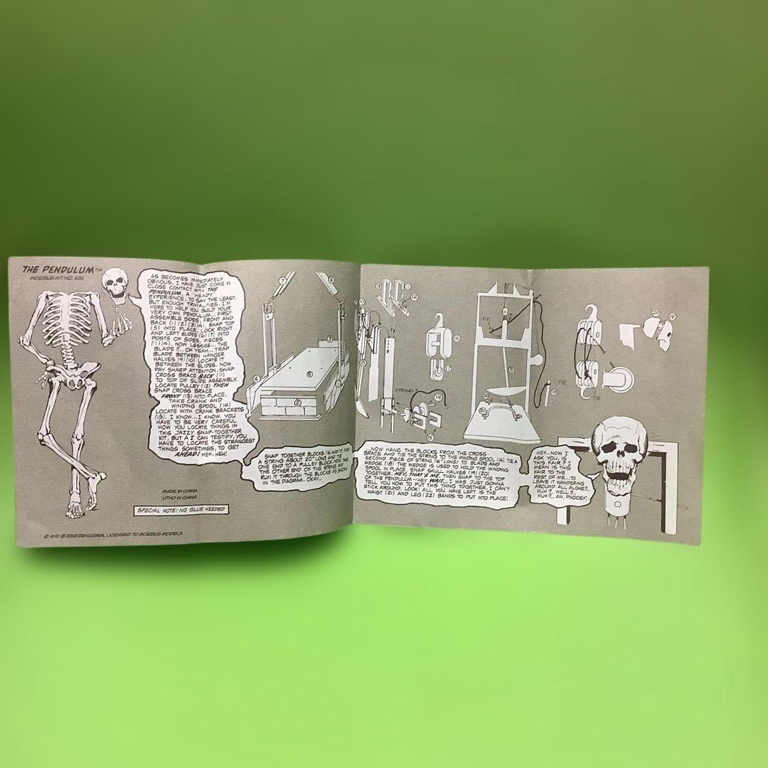 オーロラプラモデル★復刻★メビウスモデル★モンスターシーン★ペンデュラム★拷問具