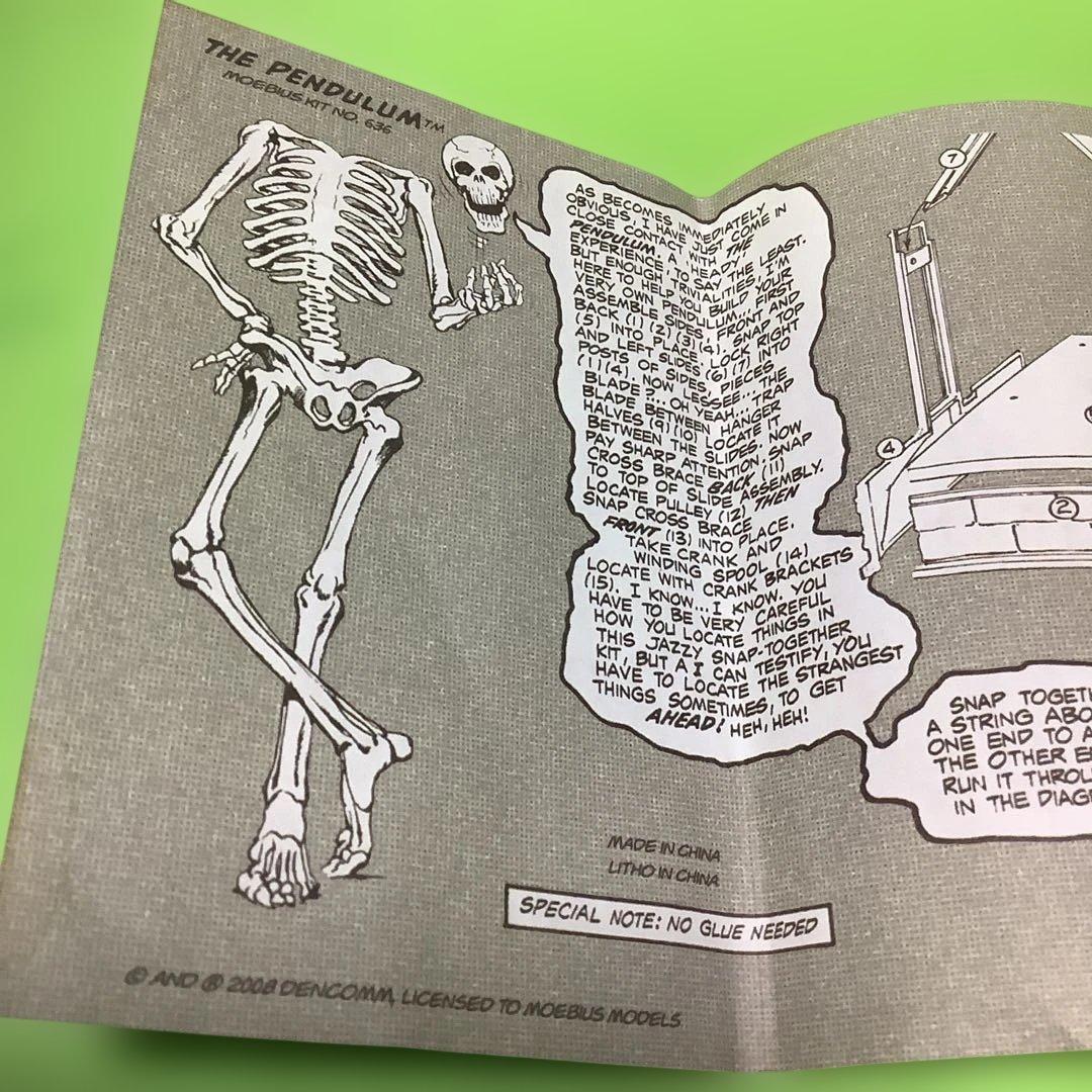 オーロラプラモデル★復刻★メビウスモデル★モンスターシーン★ペンデュラム★拷問具