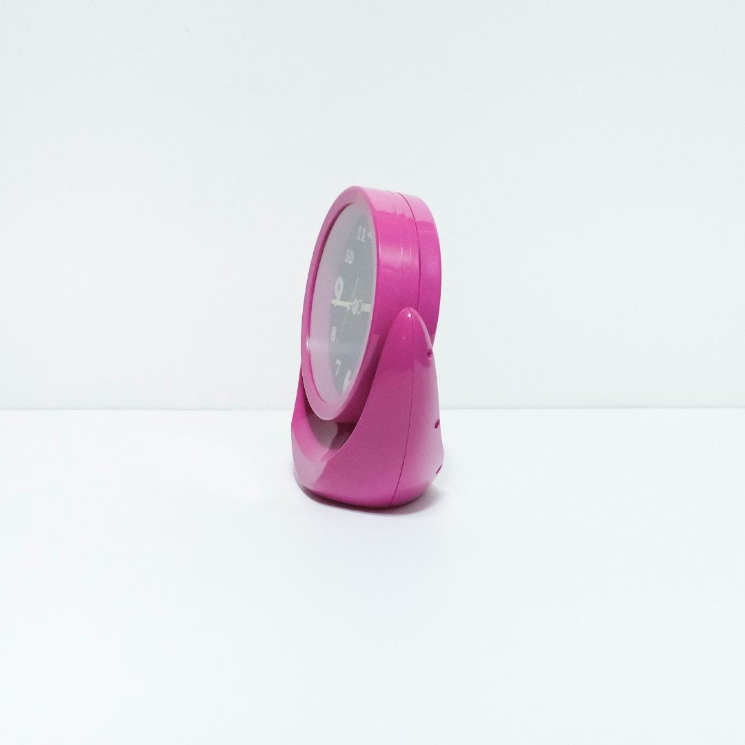 置き時計　ポストモダン　ミッドセンチュリー　鏡